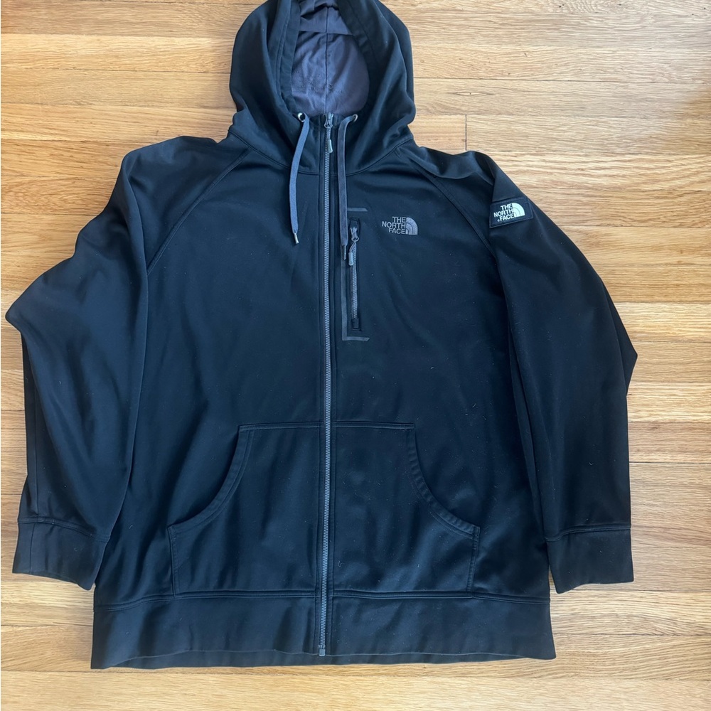 The North Face Black Full-Zip Hoodie